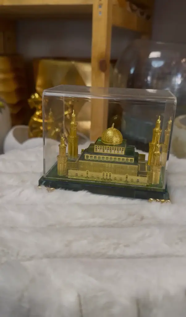 Miniaturë Xhamie Gold